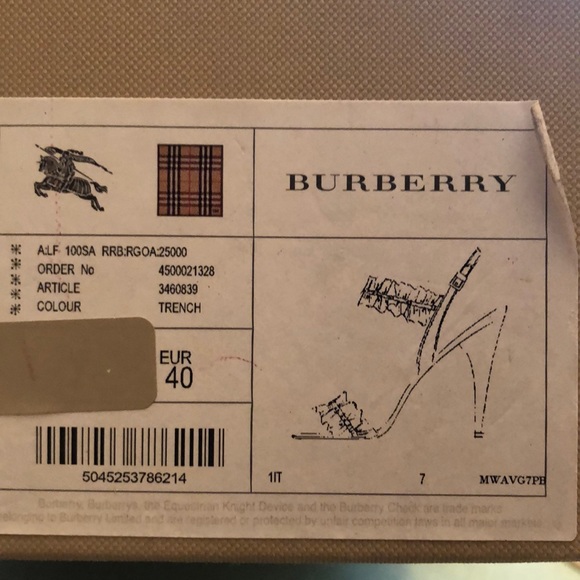Burberry heels - Picture 3 of 3